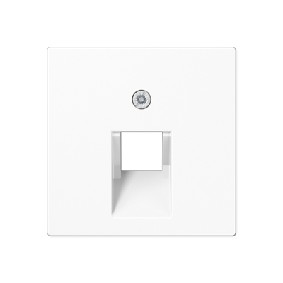 JUNG A569-1BFPLUAWW, centre plate for modular jack socket, 4011377019218