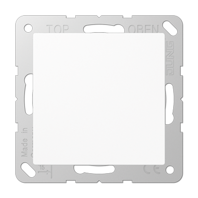 JUNG A594-0WW, blank centre plate, 4011377041950