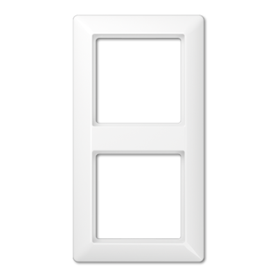 JUNG AS582WW, 2-gang frame, 4011377309555