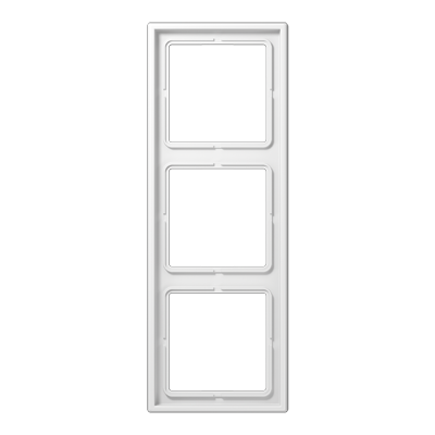 JUNG LS983WW, 3-gang frame, 4011377119901