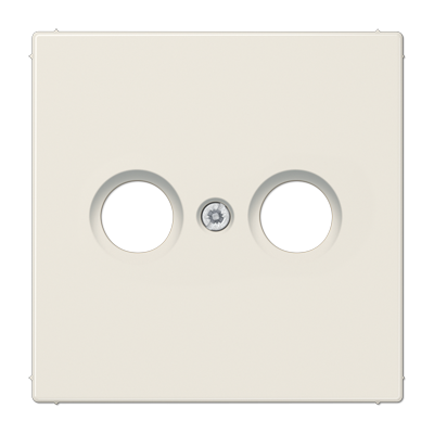 JUNG LS990TV, centre plate f. TV/FM socket, 4011377136007