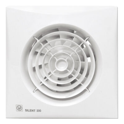 Soler & Palau 5210425400, Wall fan with timer SILENT 200 CRZ, 8413893212016