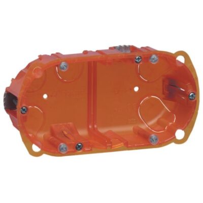 Legrand 080102, MULTIMAT BOX 2 GANG DEPTH 40MM, 3245060801021