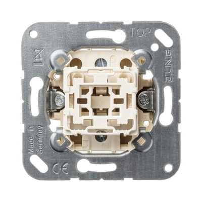 JUNG 501-20U, 1-gang switch insert 1-pole, 1-way, 4011377565500