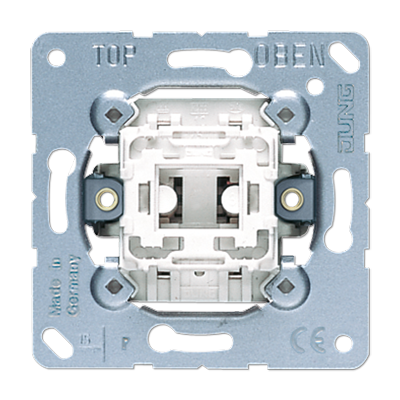 JUNG 502EU, 1-gang switch insert 2-pole, 1-way, 4011377259508