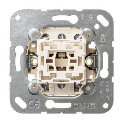 JUNG 503EU, 1-gang switch insert 3-pole, 1-way, 4011377259904