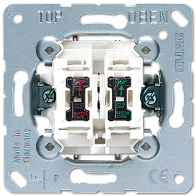 JUNG 505KO5VEUM24, Hotel switch insert, room unit, 4011377162044