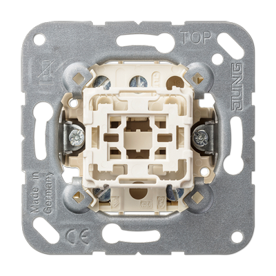 JUNG 506-20U, 1-gang switch insert 1-pole, 2-way, 4011377268753