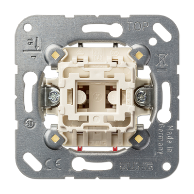 JUNG 532U, 1-gang push-button insert 2-pole, 1-way, 4011377058842