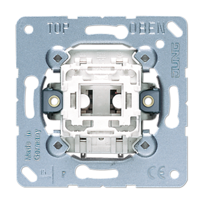 JUNG 534EU, 1-gang push-button insert 1-pole, 1-way, 4011377273405