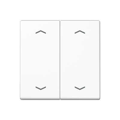 JUNG A102PBFWW, Rocker for push-button 2-gang, arrows, 4011377180123