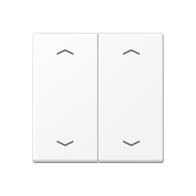JUNG A102PBFWWM, Rocker for push-button 2-gang, arrows, 4011377204430