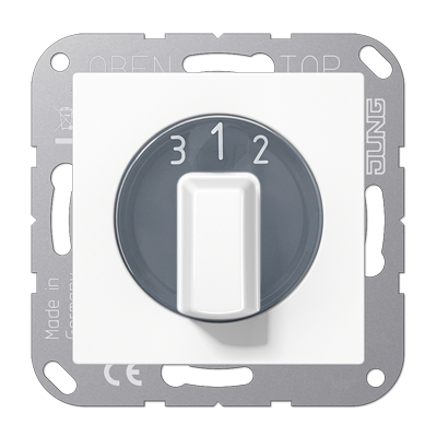 JUNG A1504.10NWW, 3-level switch without OFF-position, 4011377119772