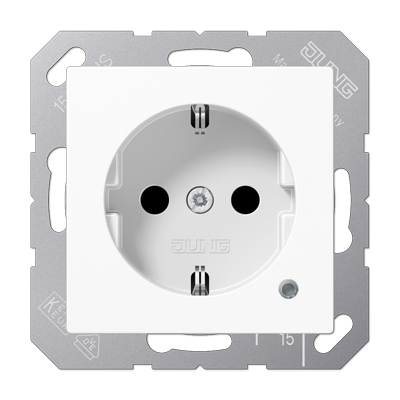 JUNG A1520BFKOWW, SCHUKO socket, 4011377145146