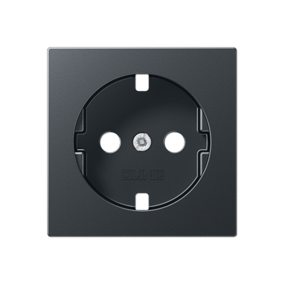 JUNG A1520BFPLANM, Cover for SCHUKO? sockets, 4011377136687