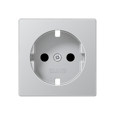 JUNG A1520KIPLAL, Cover for SCHUKO? sockets, 4011377136120