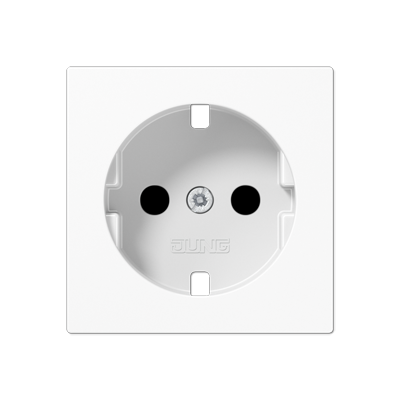 JUNG A1520KIPLWW, Cover for SCHUKO? sockets, 4011377136137