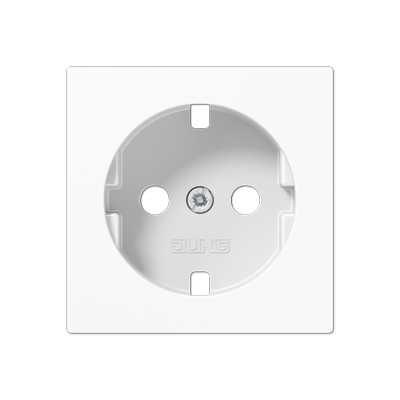 JUNG A1520PLWW, Cover for SCHUKO? sockets, 4011377136144