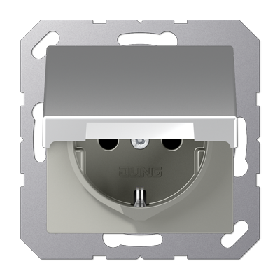 JUNG A1521BFKIKLAL, Schuko socket, 4011377148567