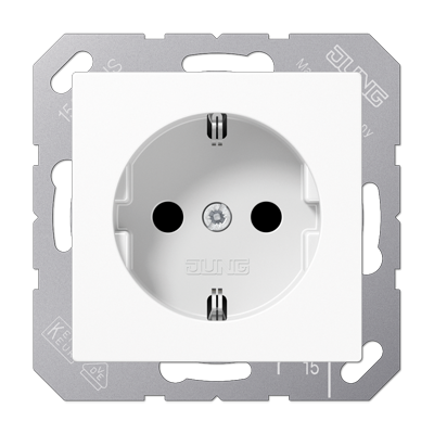 JUNG A1521BFKIWW, SCHUKO? socket, 4011377058279