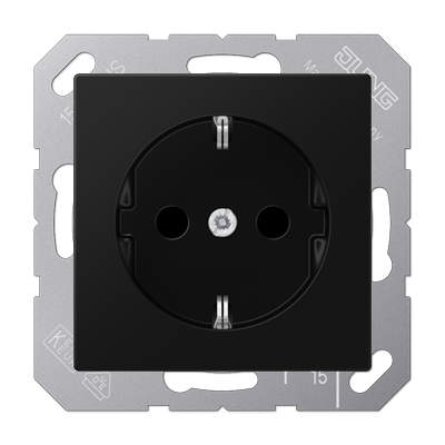 JUNG A1521BFSWM, SCHUKO??socket 16?A?/?250?V, 4011377190313