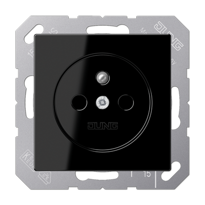 JUNG A1521FBFKISW, Socket, French/Belgian system, 4011377140998