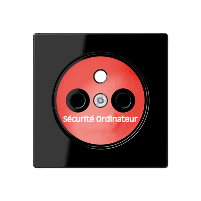 JUNG A1521FKISWPL-5, Cover for socket, French/Belgian system, 4011377063273