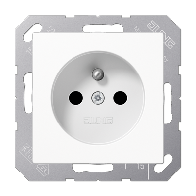 JUNG A1521FKIWW, Socket, French/Belgian system, 4011377098640
