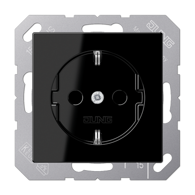 JUNG A1521NBFKISW, SCHUKO? socket, 4011377058514