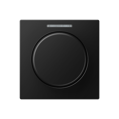 JUNG A1540BFKO5SWM, Centre plate with knob and lens, 4011377205949