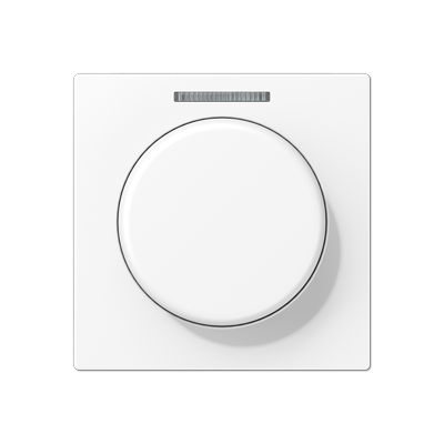 JUNG A1540BFKO5WWM, Centre plate with knob and lens, 4011377204515