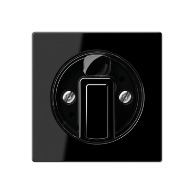 JUNG A1541BFSW, Centre plate with knob for rotary switch, 4011377103641