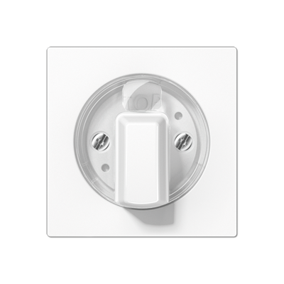 JUNG A1541BFWW, Centre plate with knob for rotary switch, 4011377103634