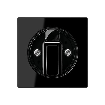 JUNG A1541SW, Centre plate with knob for rotary switch, 4011377114005