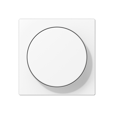 JUNG A1740BFWWM, Centre plate with knob, 4011377202894