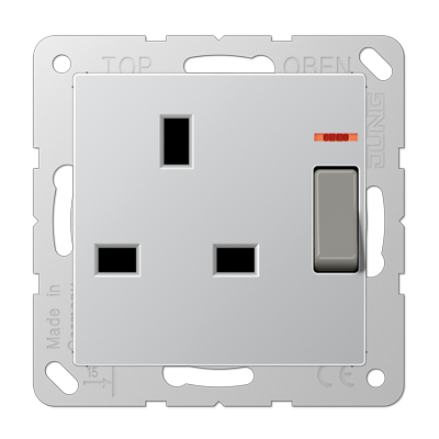 JUNG A3171KOAL, switched socket, 4011377053991