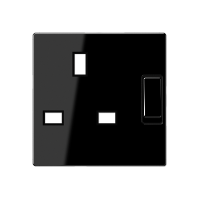 JUNG A3171SWPL, cover plate for 13 A BS socket, 4011377043831