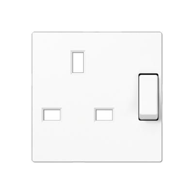 JUNG A3171WWPL, centre plate 1-gang, 4011377031845