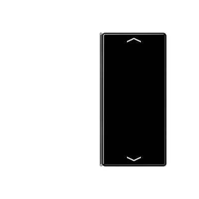 JUNG A402TSAPSW, Cover 2-gang with symbols, 4011377037106