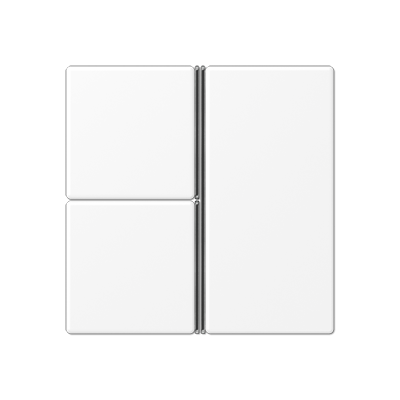 JUNG A403TSAWWM, Cover kit 3-gang, 4011377189324