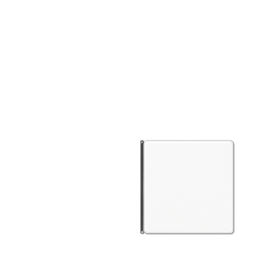 JUNG A404TSANWW14, Cover 4-gang neutral for button 1+4, 4011377085930