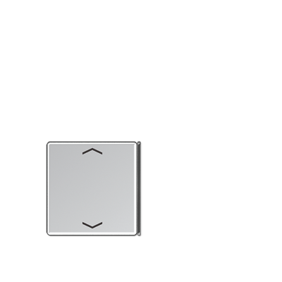 JUNG A404TSAPAL23, Cover 4-gang with sym. for button 2+3, 4011377037199