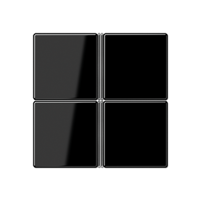 JUNG A404TSASW, Cover kit 4-gang, complete, 4011377037014