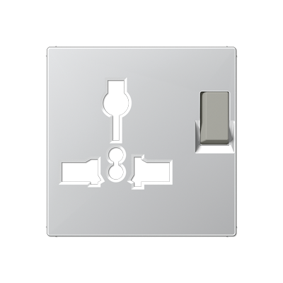 JUNG A4171MSSWALPL, Centre plate, 4011377165083