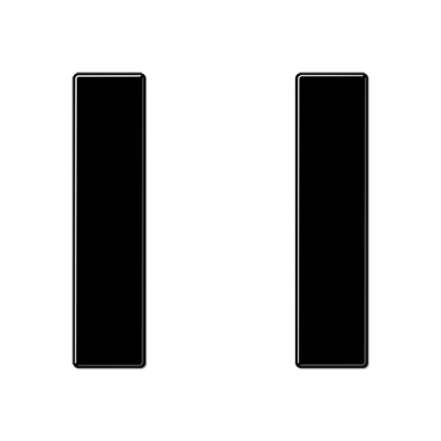 JUNG A501TSASW, Cover kit 1-gang, complete, 4011377107113