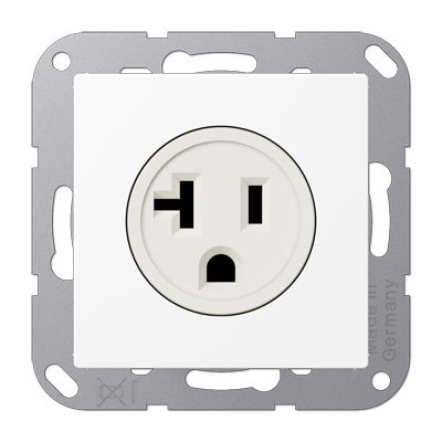 JUNG A521-20WWM, US-NEMA socket, 4011377203723