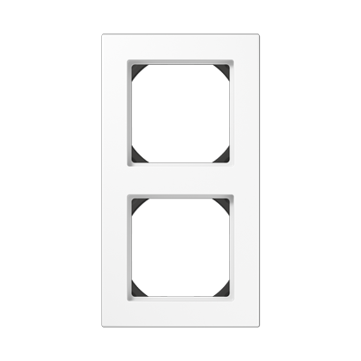 JUNG A5582HBFWW, frame 2-gang A 550 28mm elevated, 4011377207776