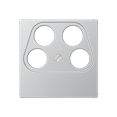 JUNG A561-4SAT2AL, cover f. SAT-TV socket Ankaro, 4011377318854