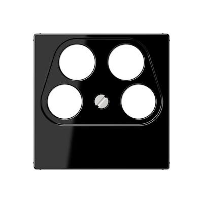JUNG A561-4SAT2SW, cover f. SAT-TV socket Ankaro, 4011377028876