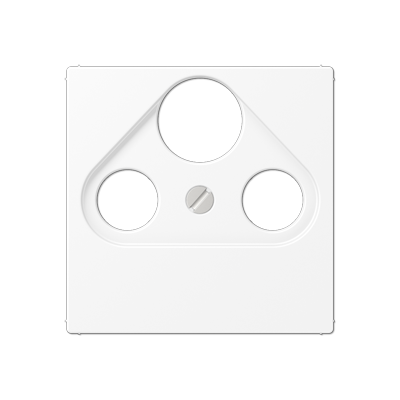 JUNG A561BFPLSATWWM, cover plate, 4011377186064